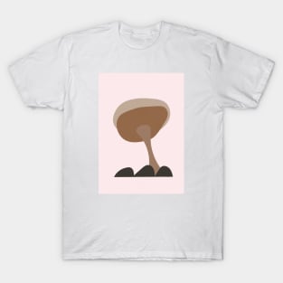 Mushroom, Mid Century, Nordic Decor T-Shirt